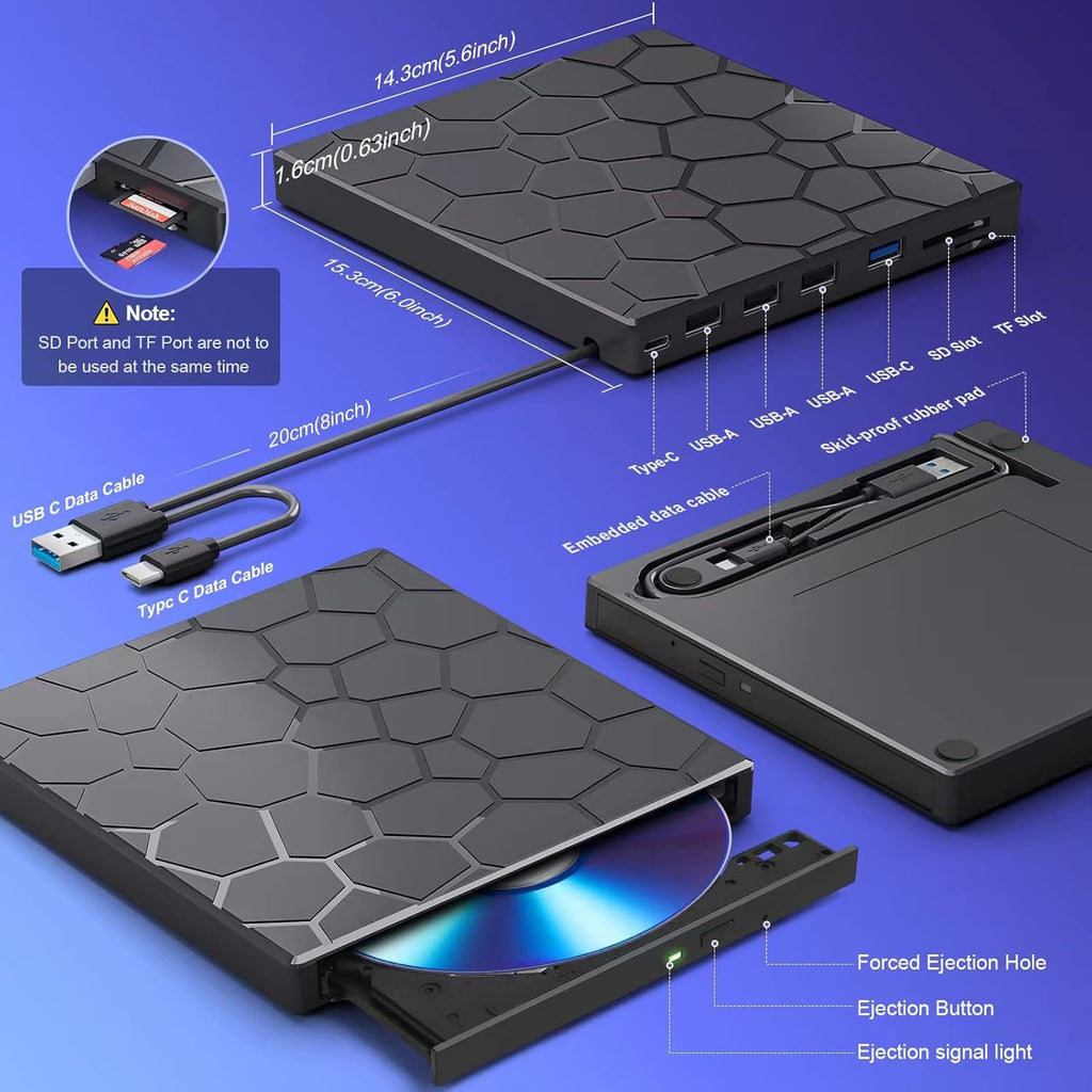MultiPort DVD Drive & Hub